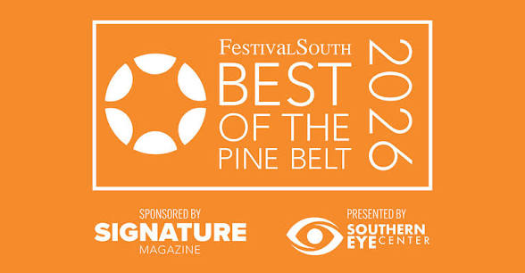 Official FestivalSouth Best of the Pine Belt 2026 award