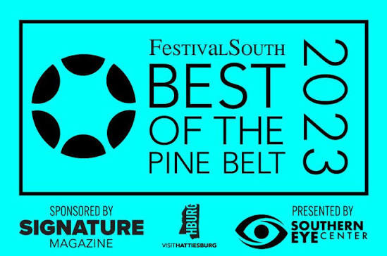 Official FestivalSouth Best of the Pine Belt 2023 award